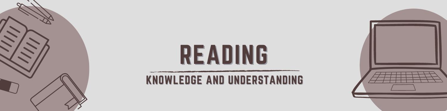 Unit 2: Reading—Knowledge and Understanding Banner